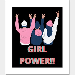 girl power Posters and Art